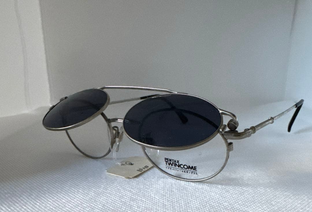 未使用デッドストック　PENTAX TWINCOME マグネット式サングラス