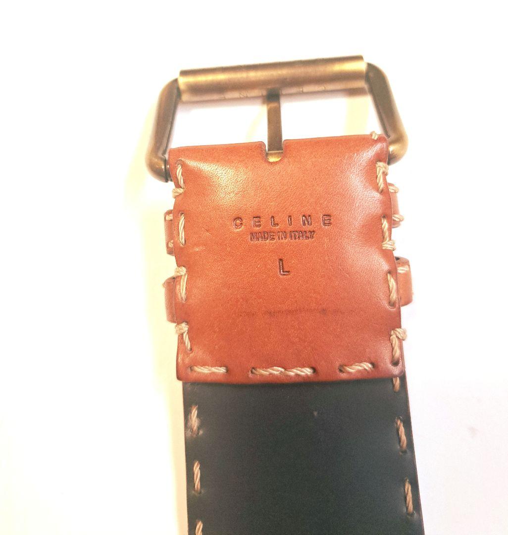 CELINE レザーベルト