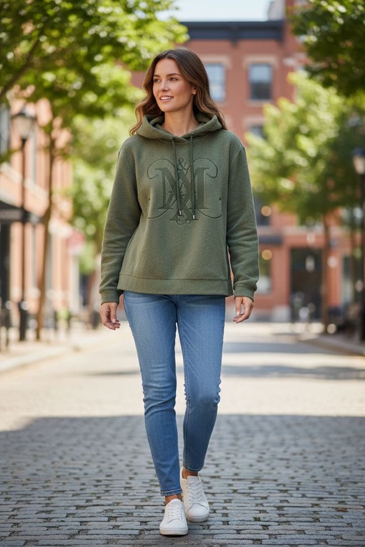 MAX&CO Max Mara ビックM刺繍ロゴ　スエット　パーカー　Lサイズ