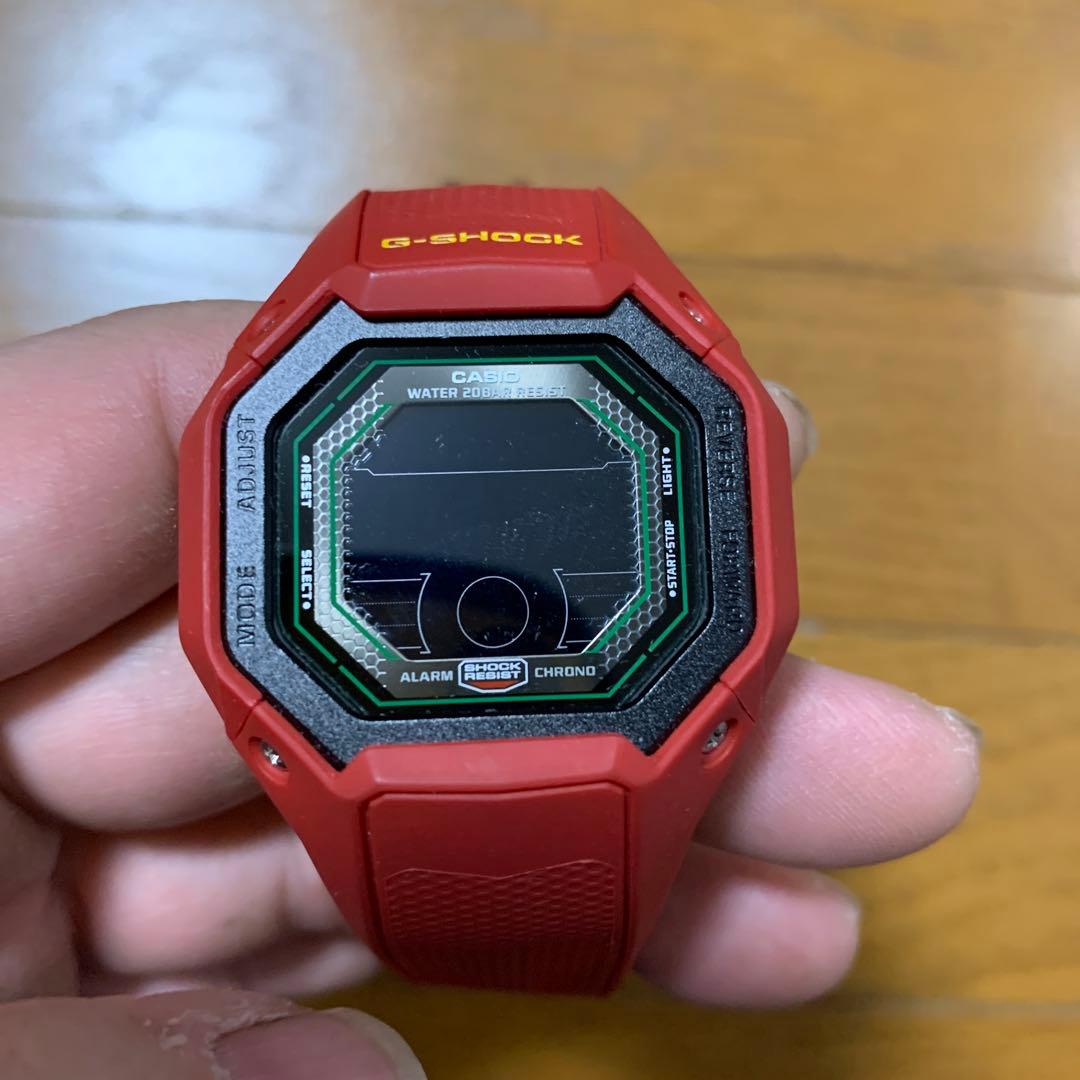 電池切れ　現状品　G-SHOCK G-056RE レッド　カシオ