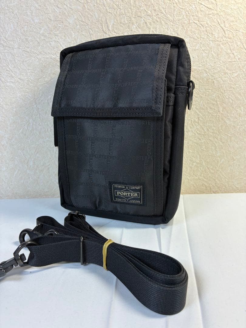 [未使用級] PORTER PORTER　ショルダーポーチ　モバイル　モノグラム
