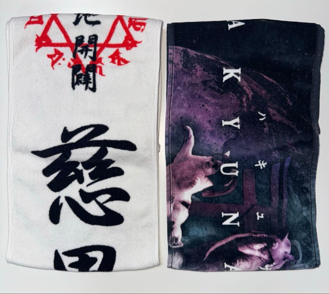 真天地開闢集団ジグザグ ハキュナマタタ 初代 白 タオル