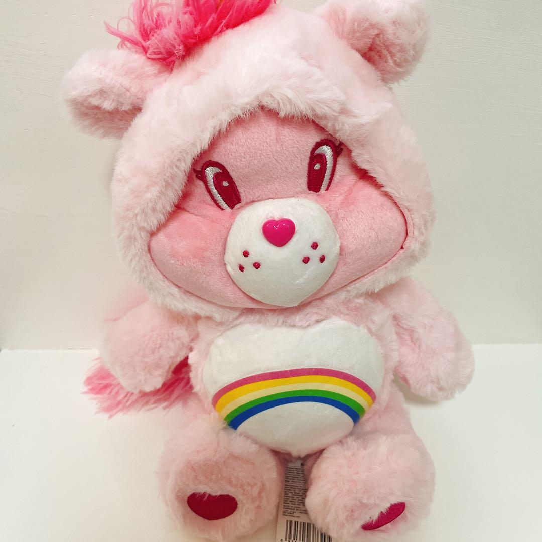 イギリス輸入　ケアベア　チアベア　ぬいぐるみ　アメトイ