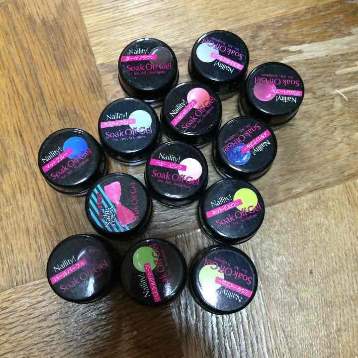 ジェルネイル全63色