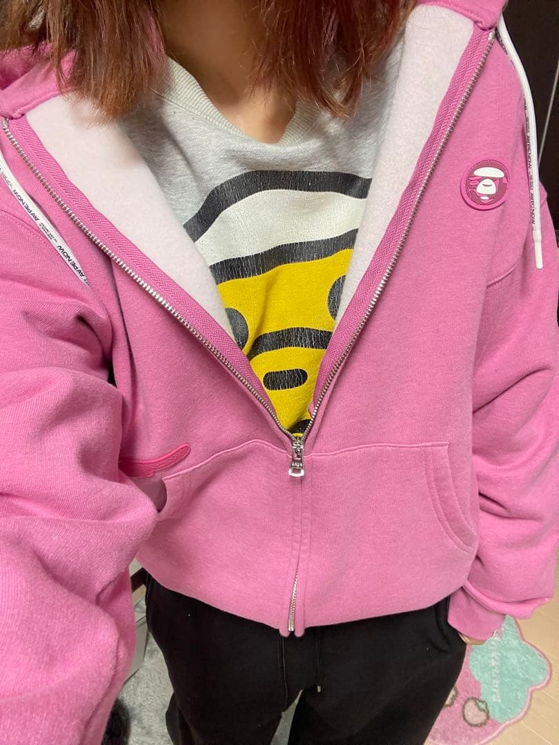 【A BATHING APE】 完売品 ジップパーカー