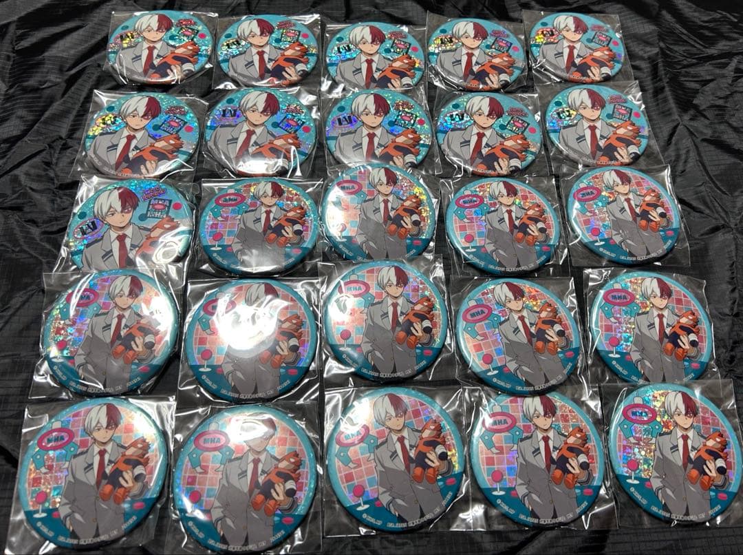 轟焦凍 缶バッジ A.B