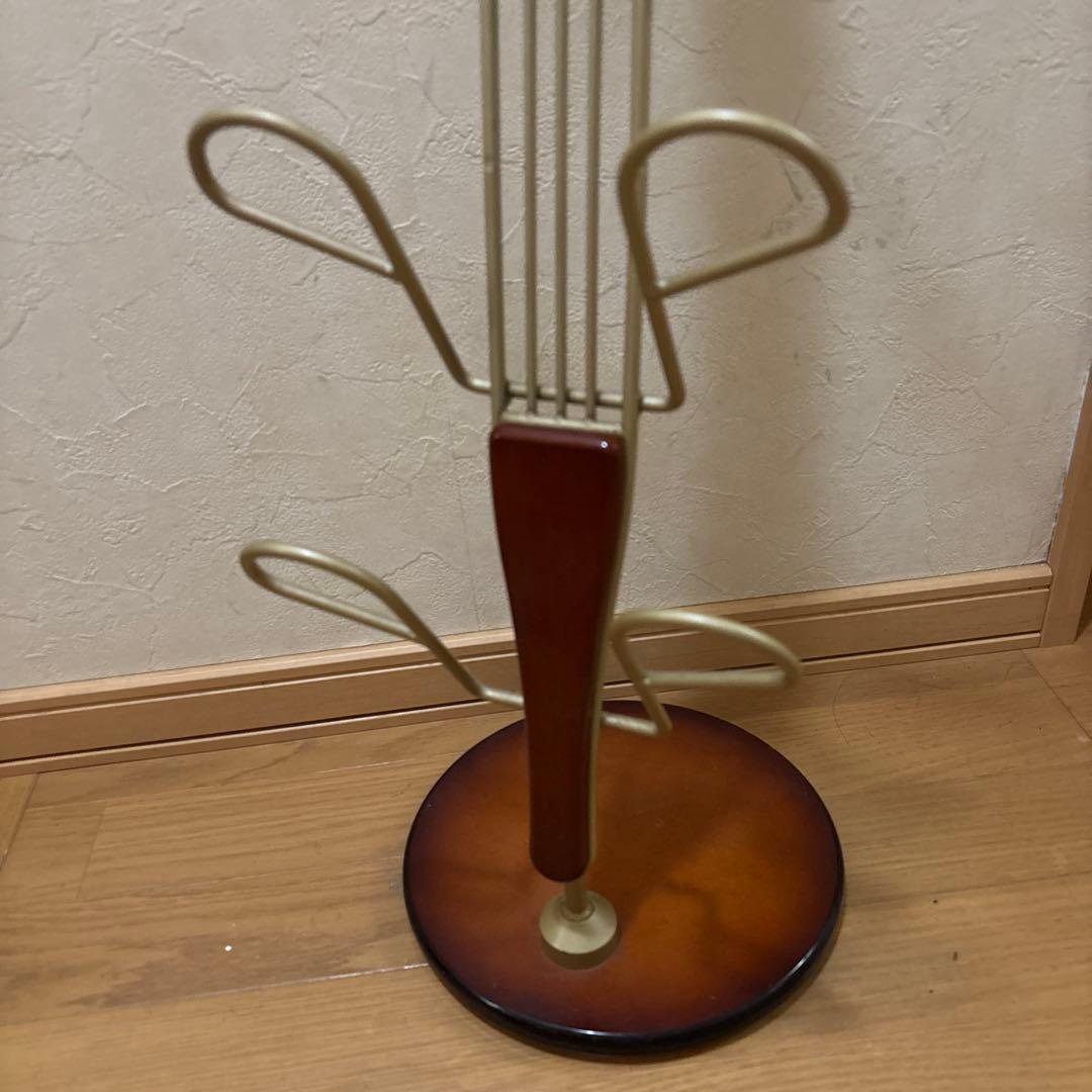 スリッパ立て　家具　楽器　ヤマハ　バイオリン、チェロ型スリッパラック 5足