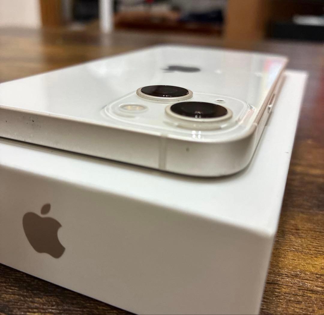 iPhone 13 Starlight 128GB 本体 ホワイト81%