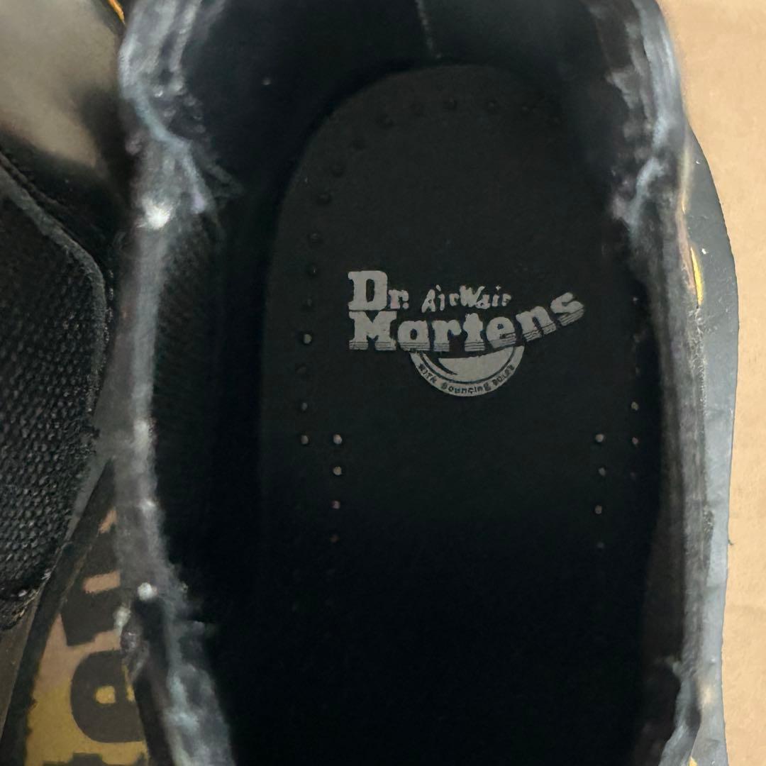 【ドクターマーチン】チェルシーブーツ　黒　厚底　サイドゴア　UK4 23.0㎝