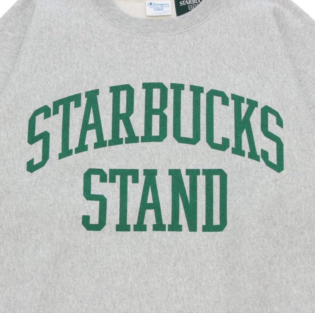 STARBUCKS STAND by BEAMS Champion グレー