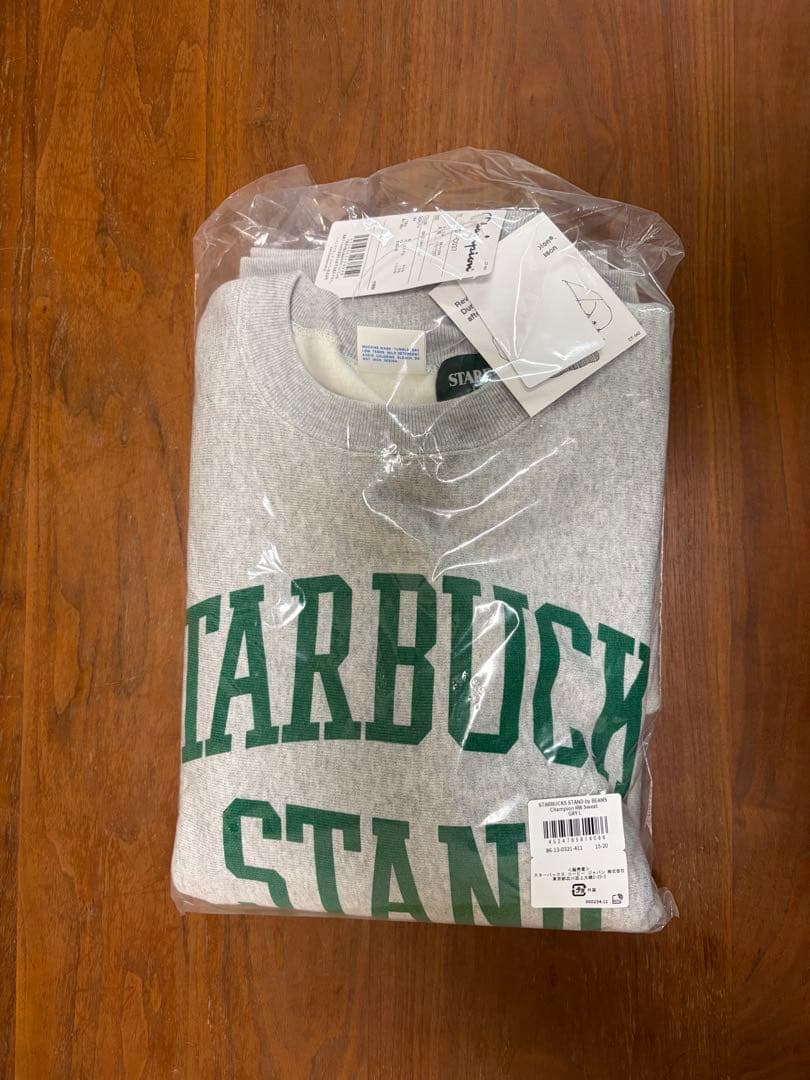 STARBUCKS STAND by BEAMS Champion グレー