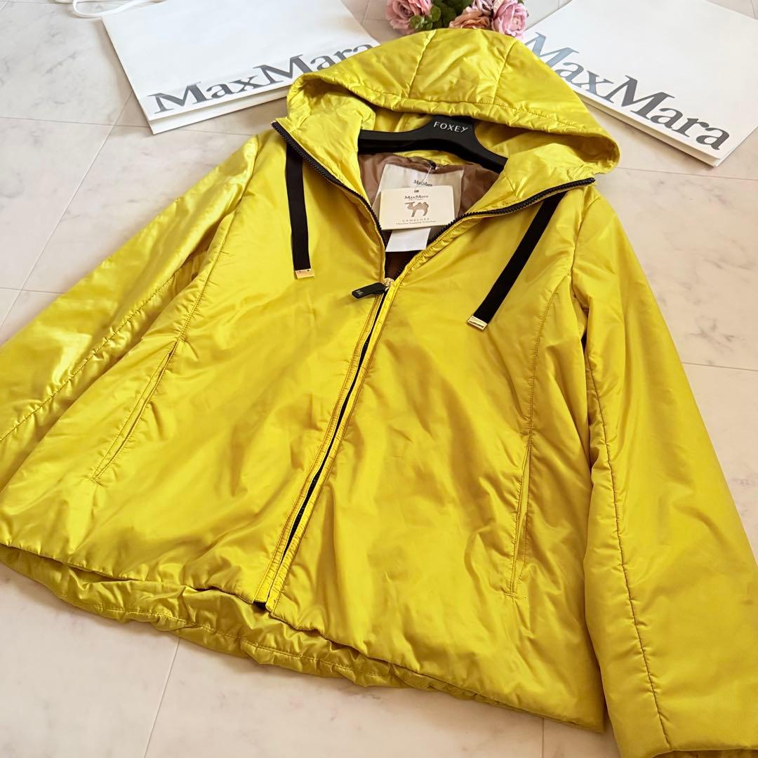 未使用タグ付★22AW マックスマーラ ザキューブ キルティングジャケット 42
