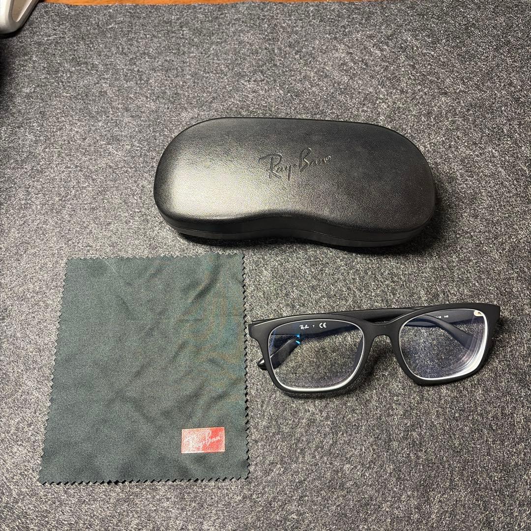 Ray-Ban ブラック スクエア 眼鏡