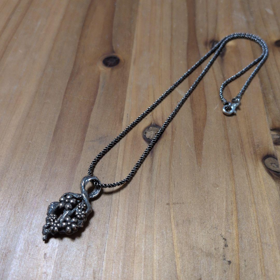 かすう工房「桜花神代桜根付」ネックレス