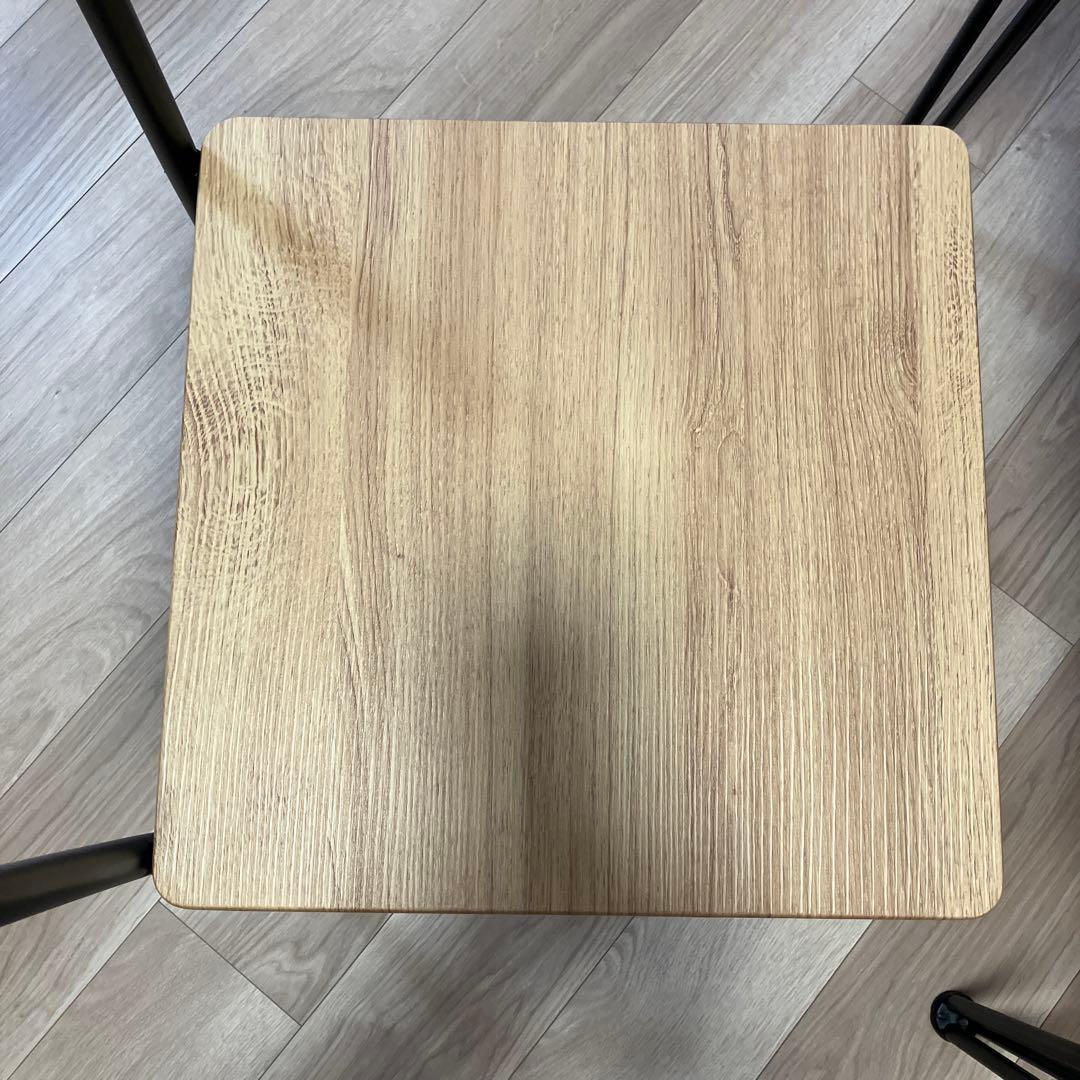 ワンルーム】コンパクト ダイニングテーブル椅子セット　2人用