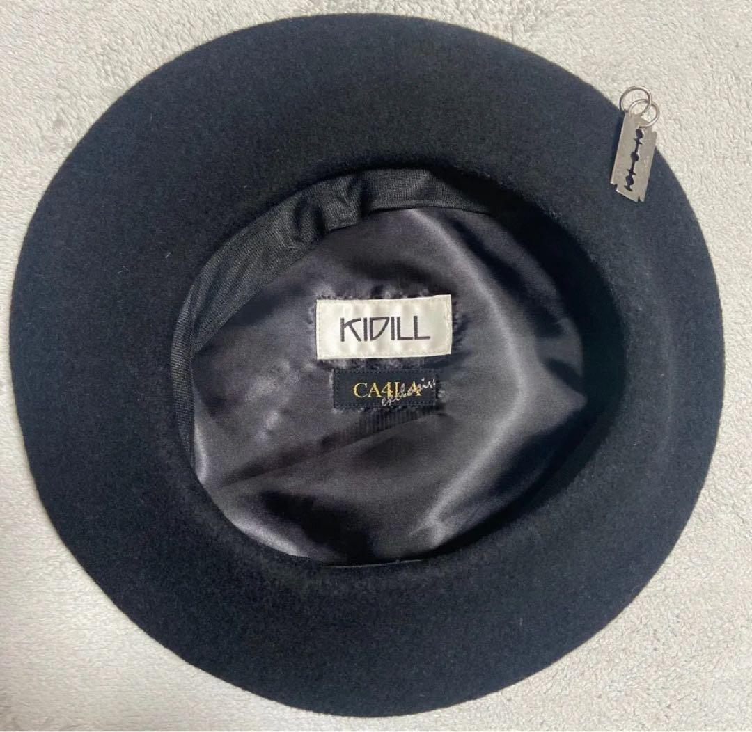 KIDILL CA4LA コラボ　ベレー帽　キディル　ブラック