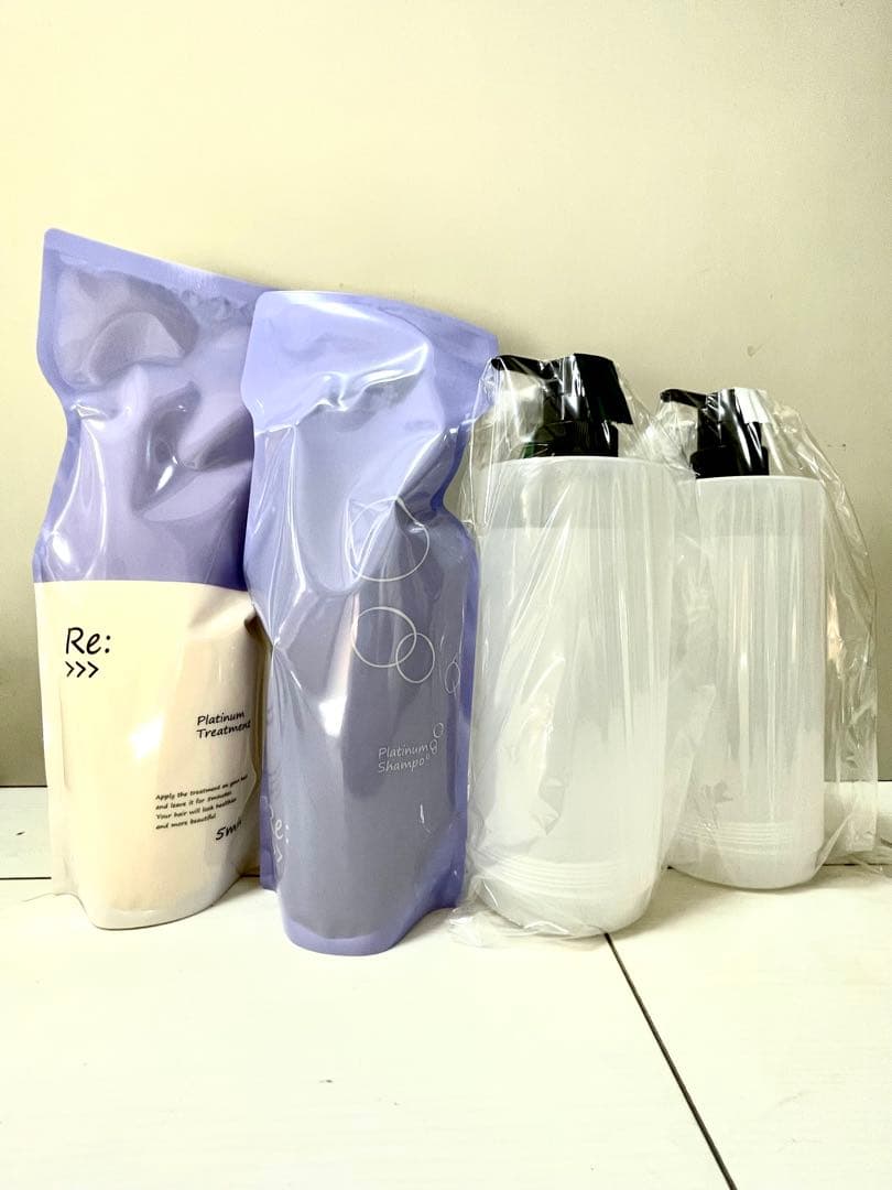 アジュバン　プラチナムシャンプー600mlトリートメント600g＋カートリッジ