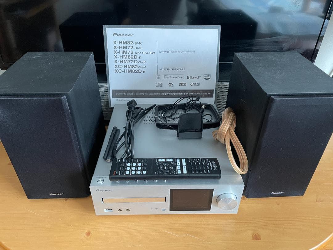 Pioneer ネットワーク CDレシーバーXC-HM82-S　S-HM76