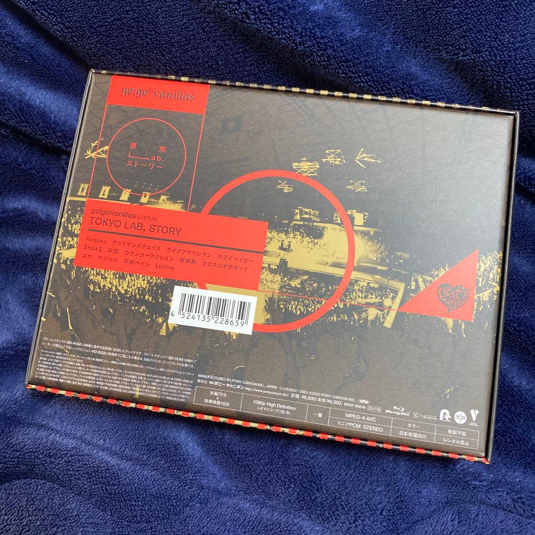 go!go!vanillas 東京Lab.ストーリー 両国国技館 Blu-Ray