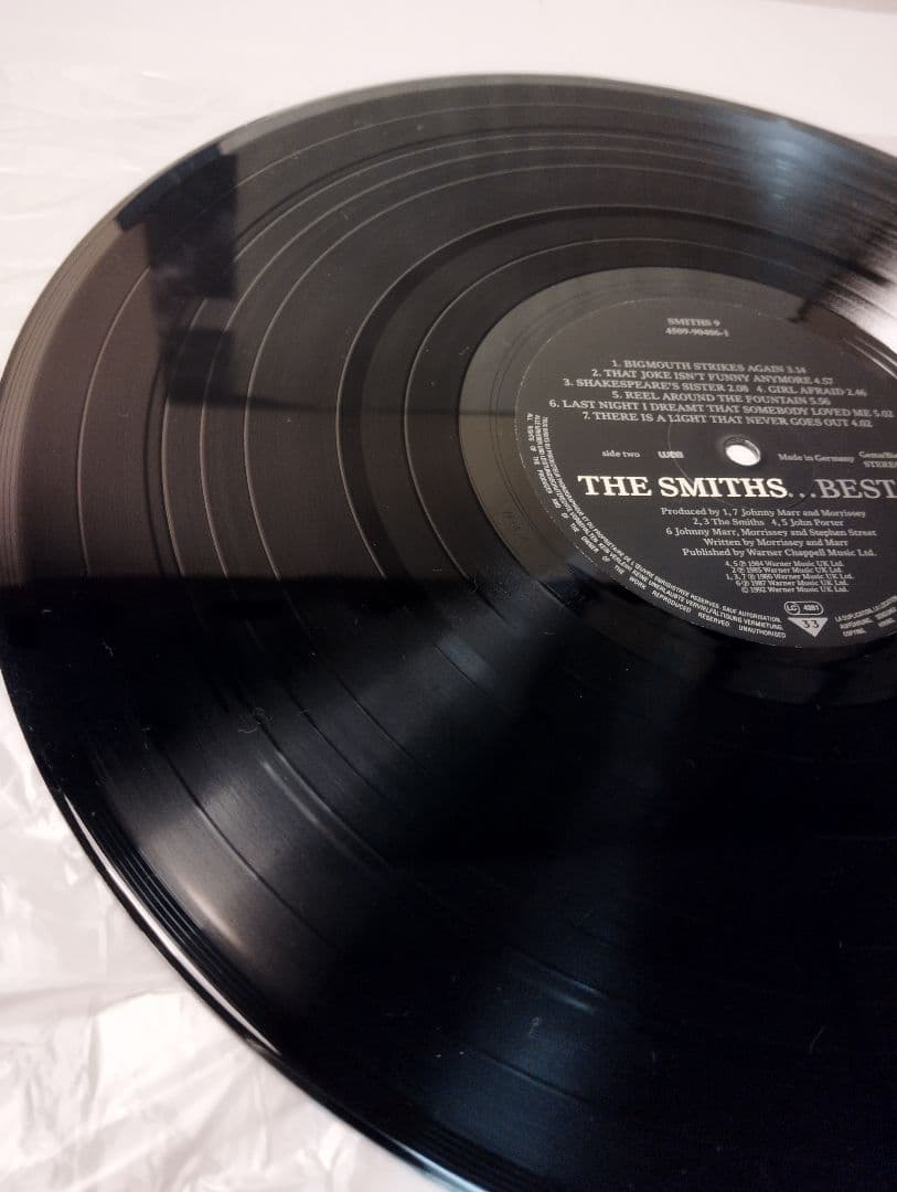 THE SMITHS BEST II UK盤アナログレコード 極上品