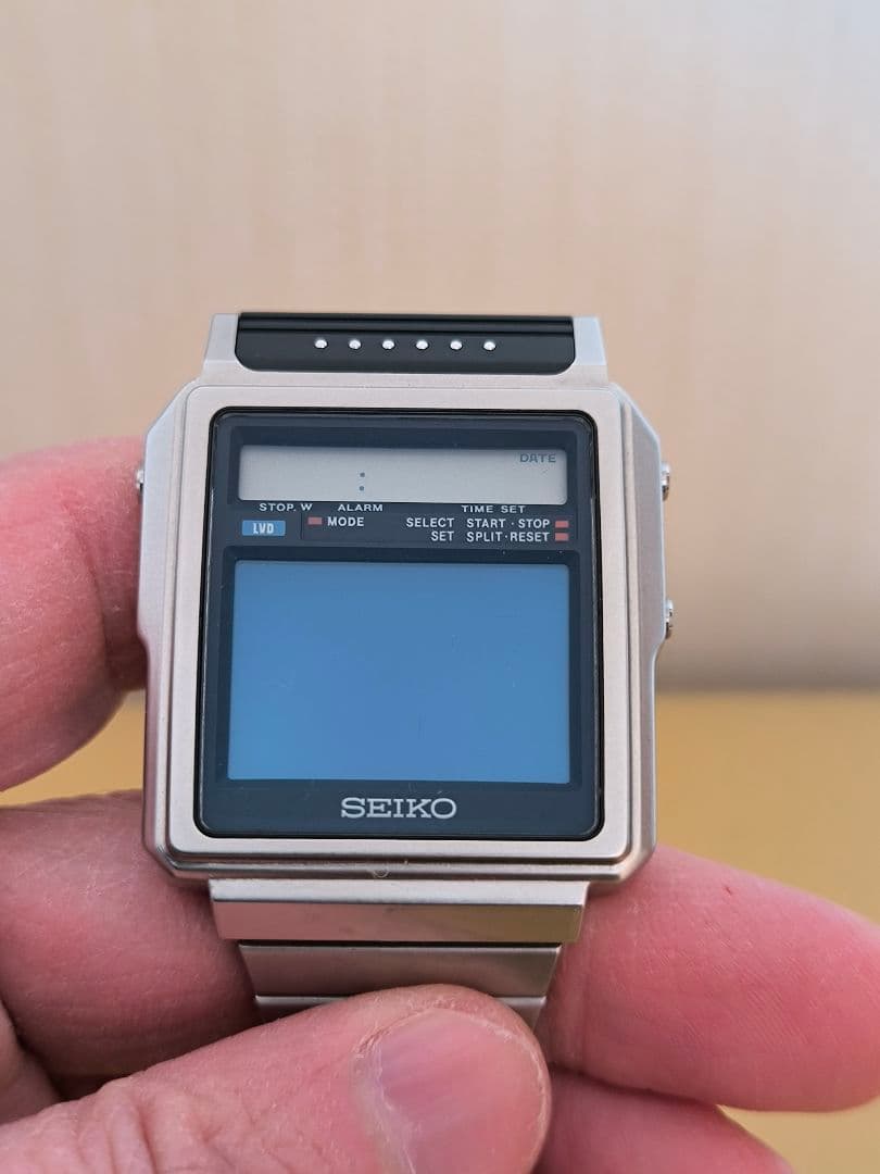【ジャンク・希少】セイコー「テレビウオッチ」（DAX002 T001-5010）