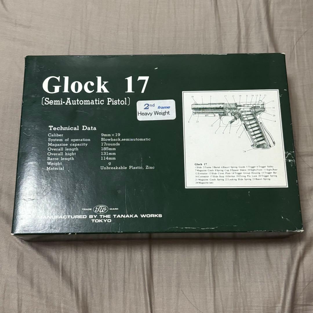 タナカ グロック17 gen2 モデルガン HW