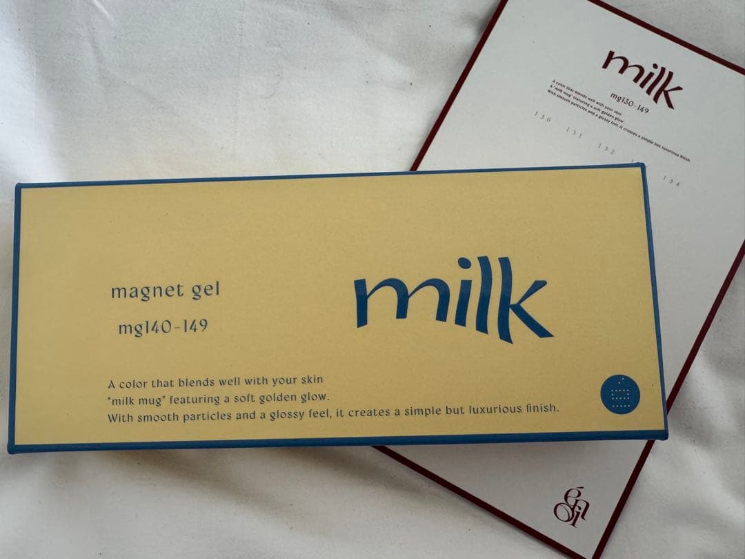 【新品・未開封】　enoi milk ジェルネイル mg140-149