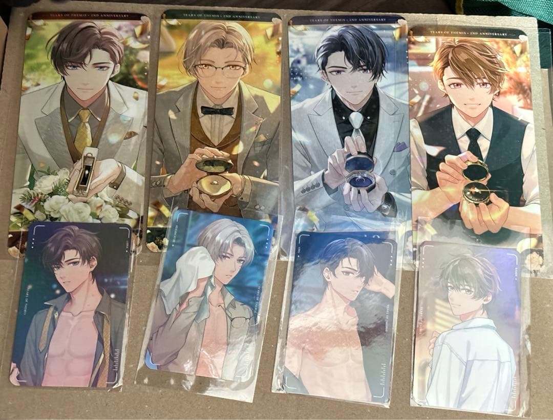 未定事件簿　韓国　周年　カード　限定