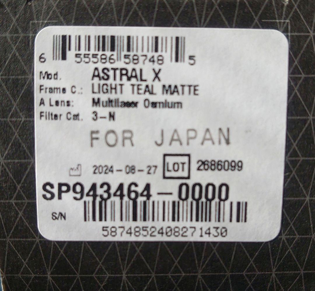 RUDY ASTRAL X アイウェア