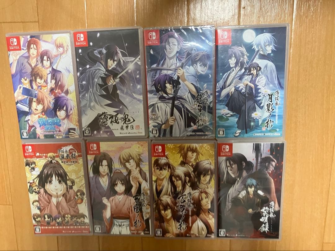 薄桜鬼　Switchゲームカセット　セット