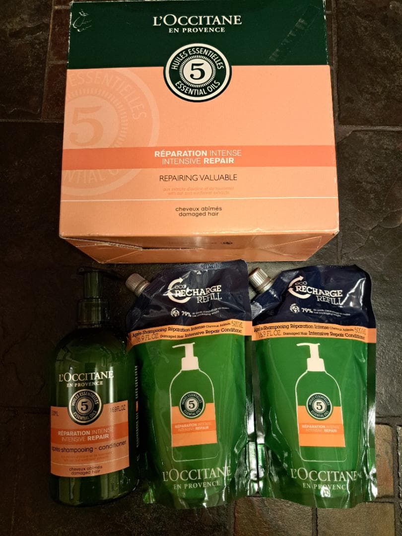 ファイブハーブスコンディショナー(本体1本+レフィル2本)15,950円→