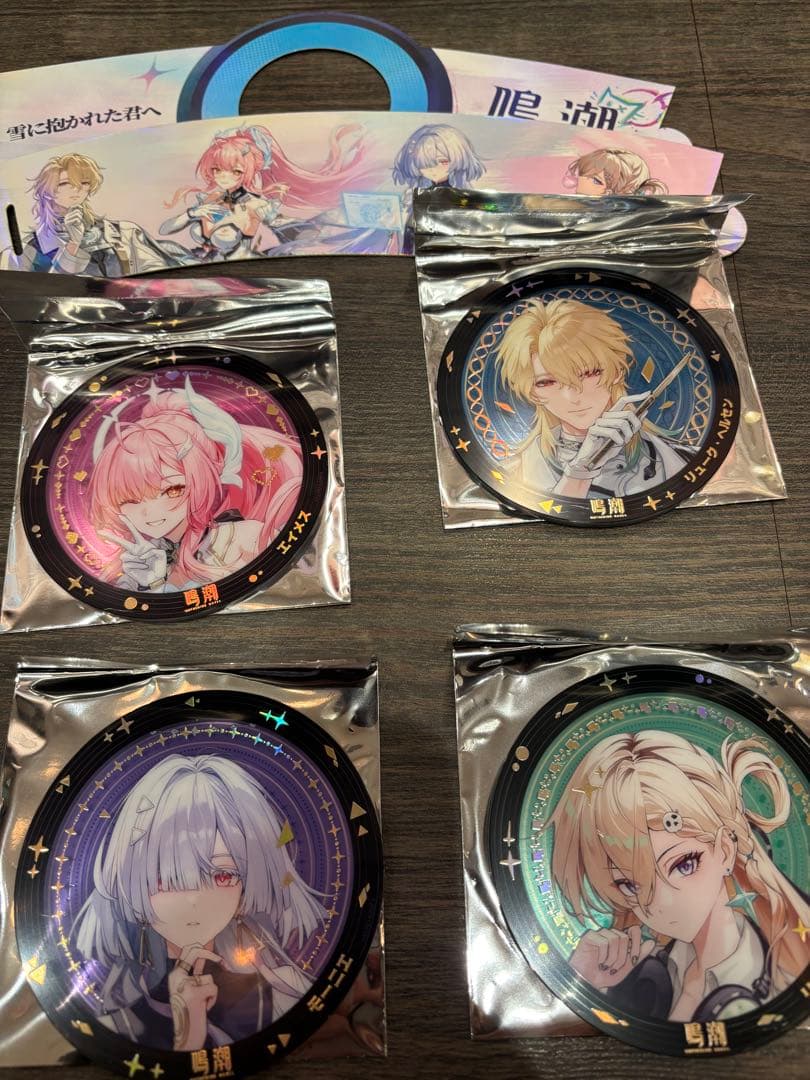 【鳴潮】 アクリルコースター コンプリートセット スリーブ付　イベント限定