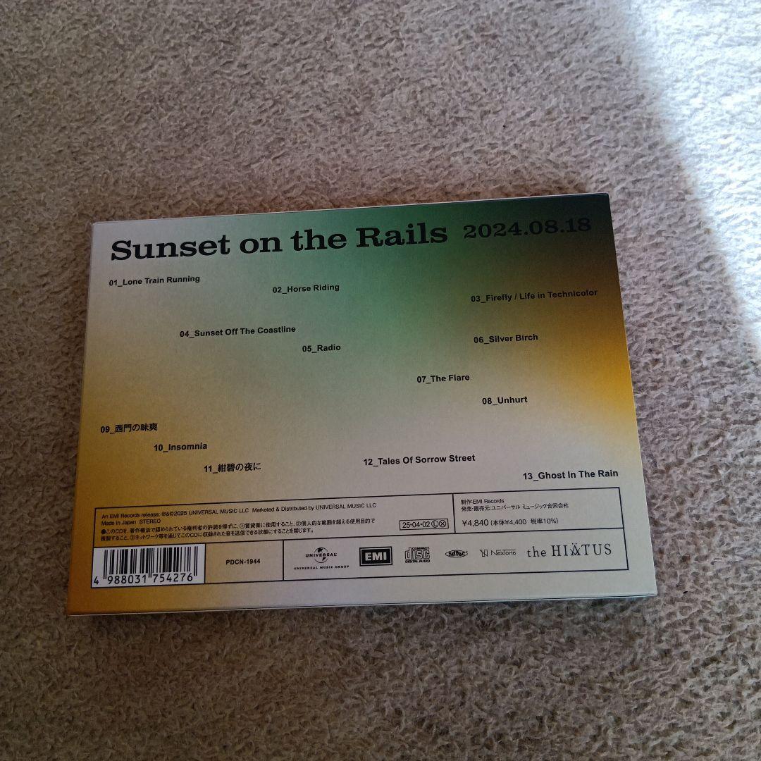 【受注生産限定盤】Sunset on the Rails the HIATUS