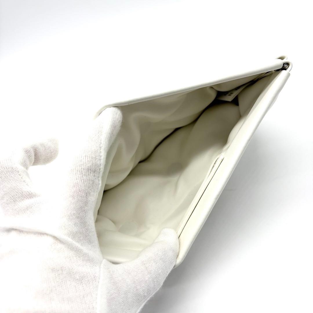 メゾンマルジェラ×ジェントルモンスター サングラスケース ポーチ ホワイト