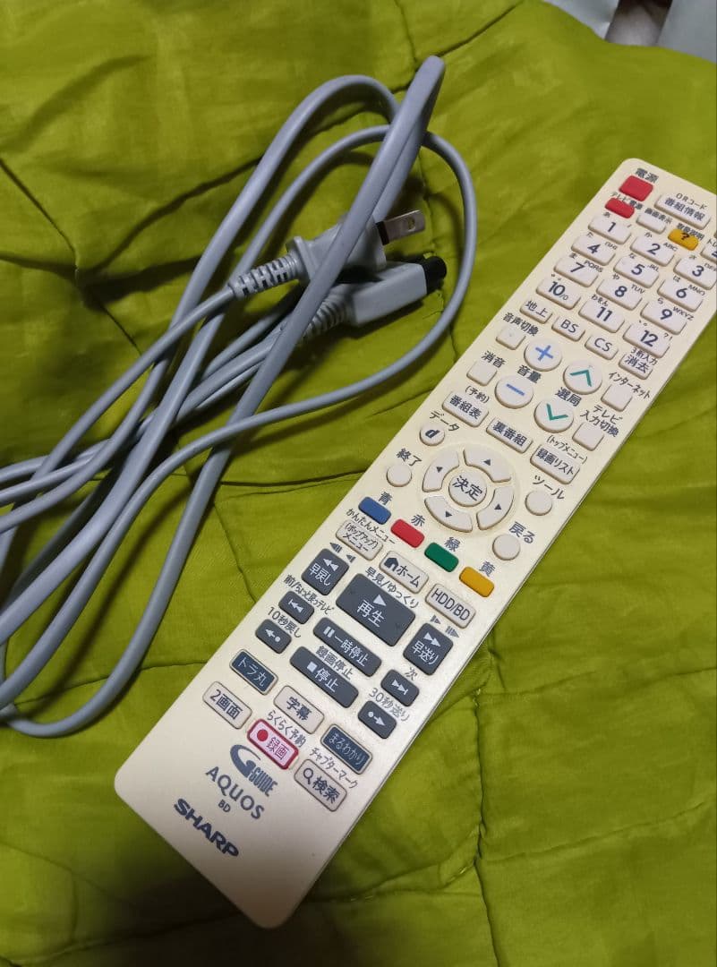 SHARP AQUOSブルーレイ BD-WW1100 HDD新同品交換