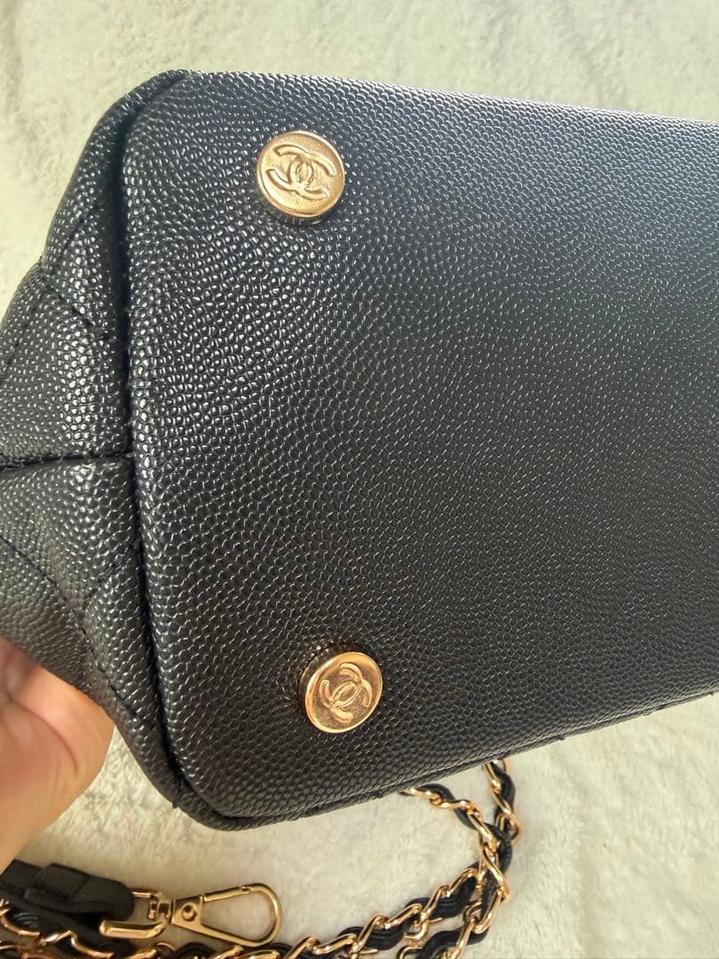 CHANEL ハンド ショルダーバッグ ノベルティ 未使用品 シャネル 巾着型