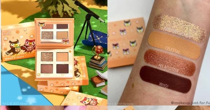 ★あつまれどうぶつの森 あつ森 Colourpopコラボ アイシャドウ限定セット