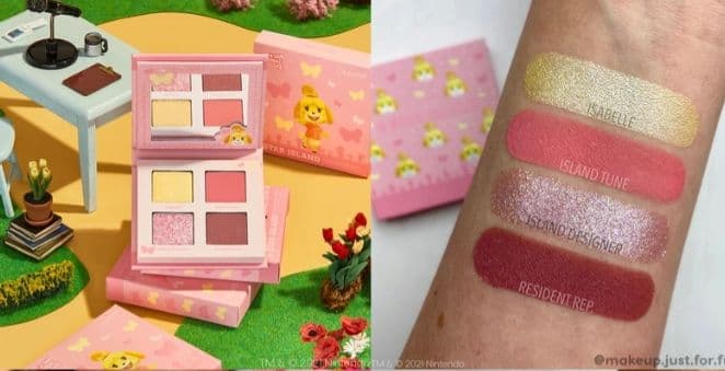 ★あつまれどうぶつの森 あつ森 Colourpopコラボ アイシャドウ限定セット