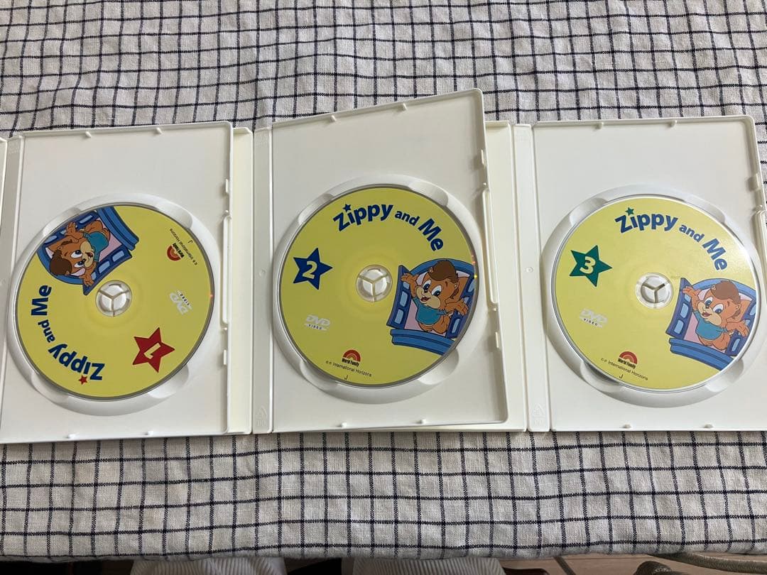 【おうち英語】ディズニー英語システム Zippy and Me DVD1-3巻