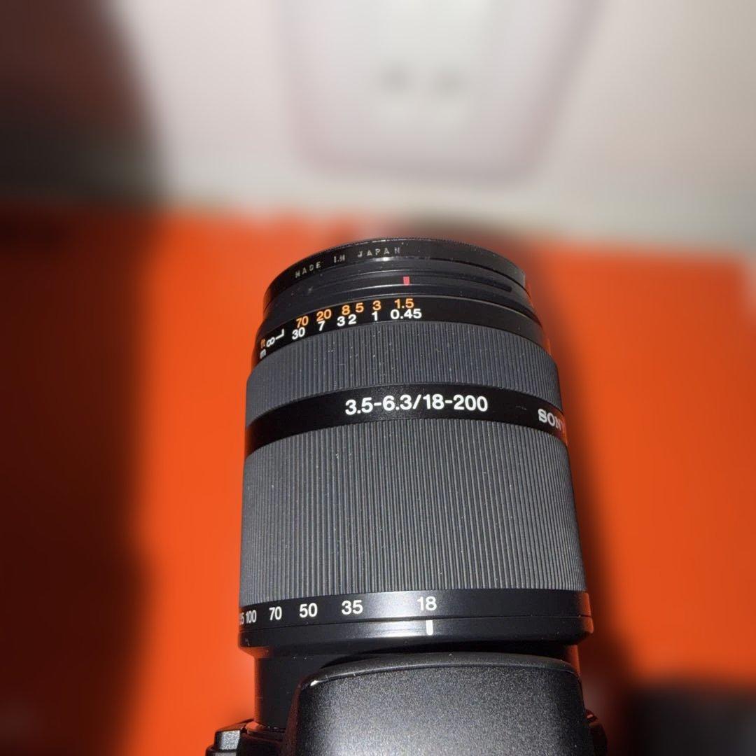 SONY α350 デジタル一眼レフカメラ バッテリー メモリー付 送料無料