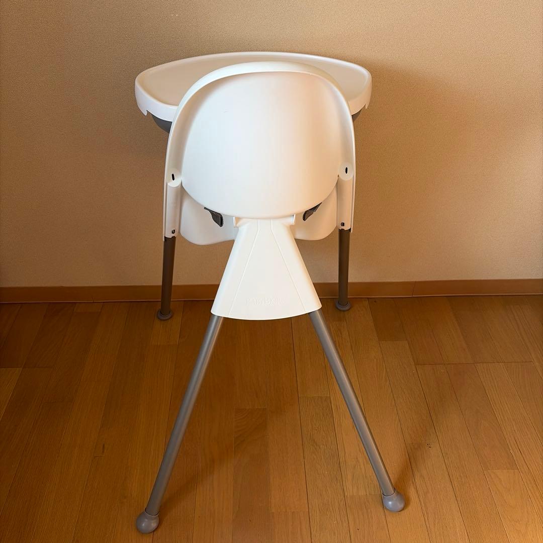 【説明書付き】ベビービョルン　ハイチェア　足の色　グレー