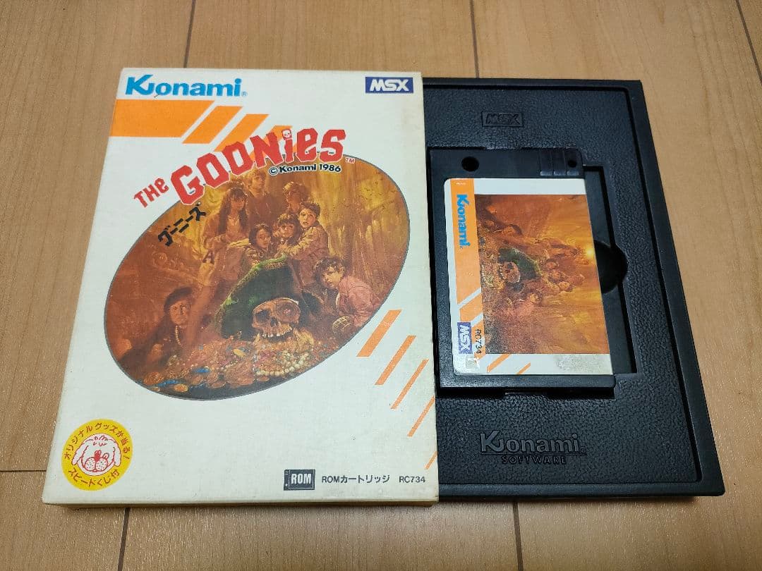 MSX Konami グーニーズ & ツインビー 説明書無し 希少