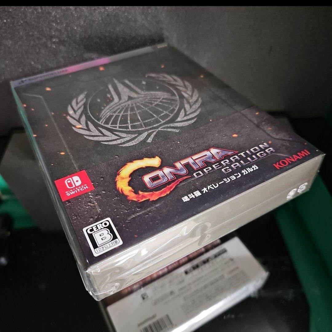 【新品】スイッチ 魂斗羅 オペレーションガルガ DELUXE EDITION