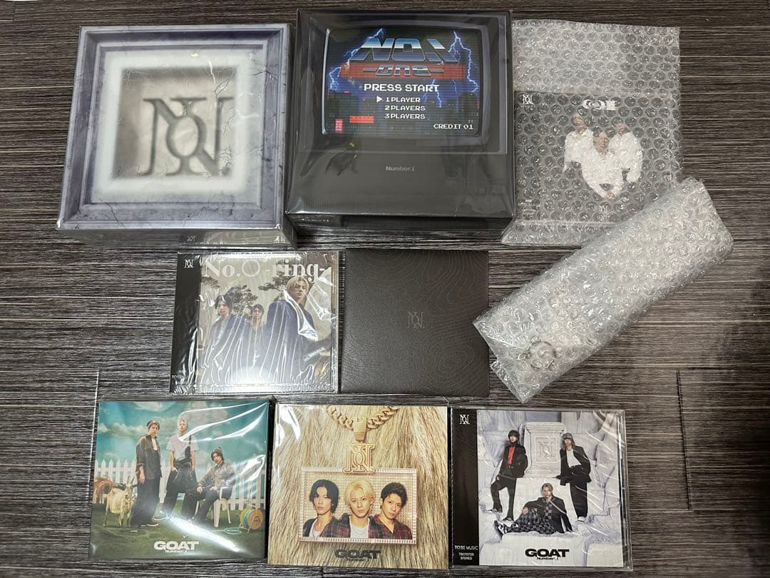Number_i GOAT No.O-ring- No.I アルバム セット