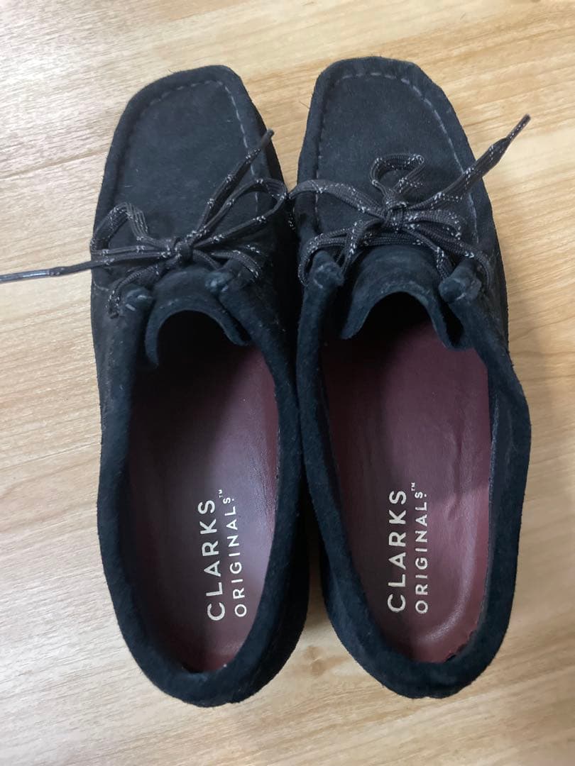 ゴールド極美品Clarksクラークス オリジナルズ ワラビー ゴアテックス