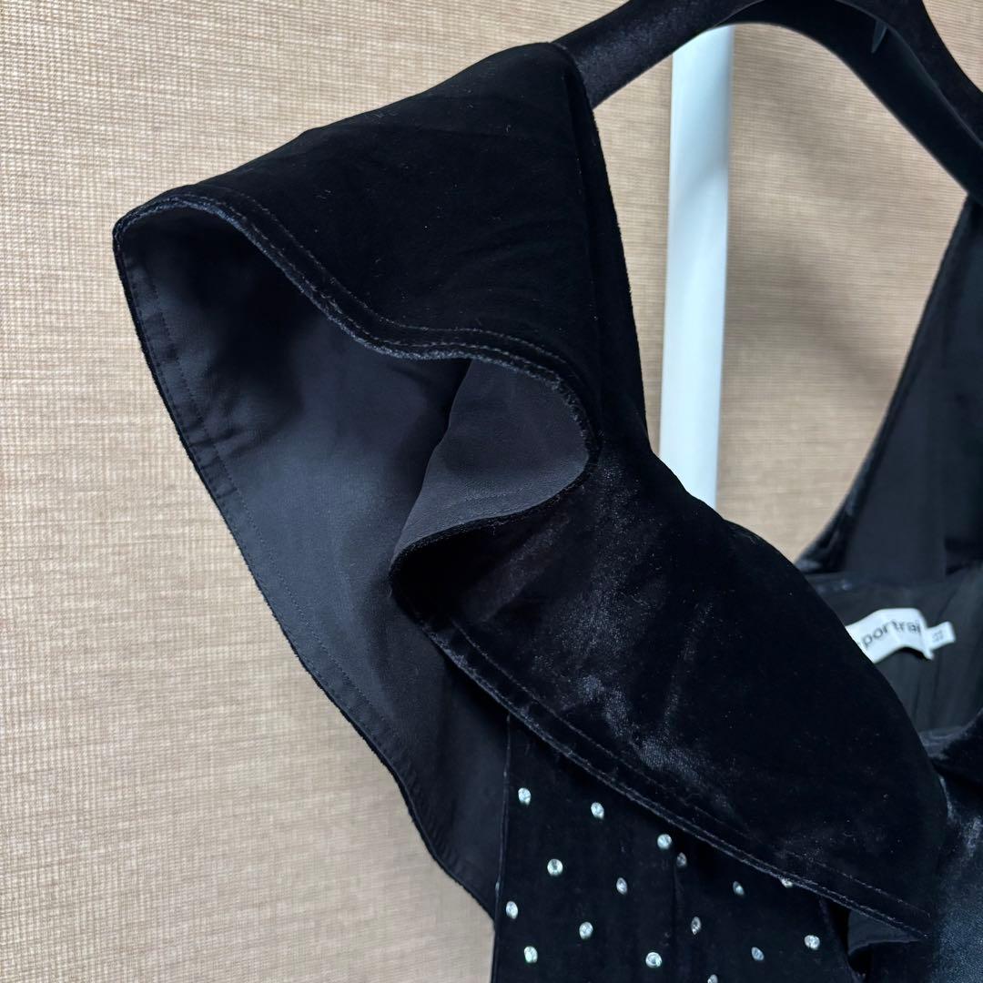 セルフポートレート self-portrait クリスタル ミニ ワンピース