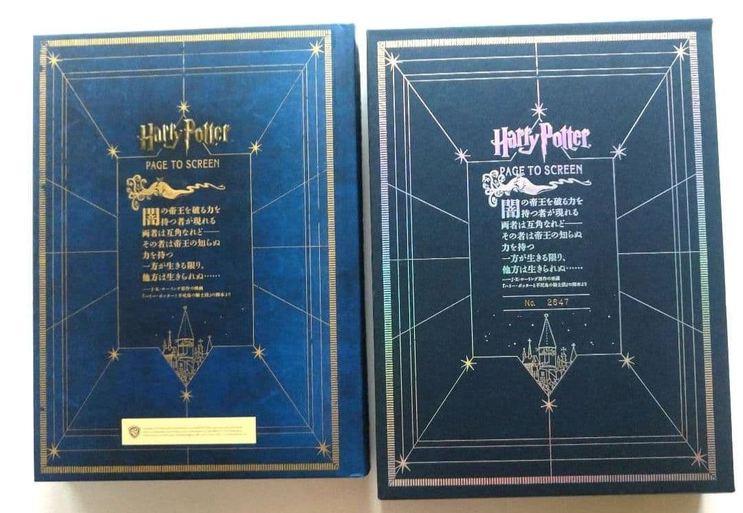ハリー・ポッター 映画大全 大型本 設定資料集 デザイン集