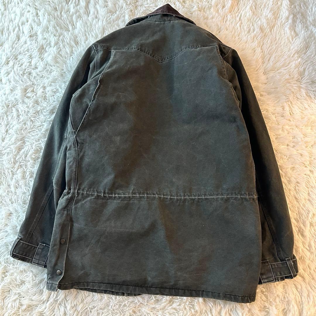 希少 90s Carhartt カバーオール ダック モスグリーン L Tall