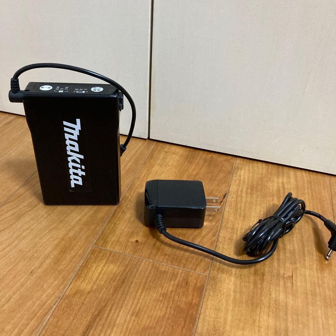 マキタ　空調服ベスト Lサイズ　ファン　バッテリー　充電器付き