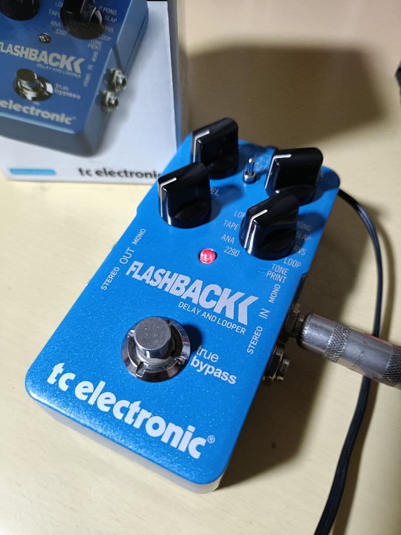 tc electronic FLASHBACK ディレイエフェクター　箱付き